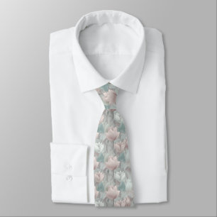 3d tulips  tie