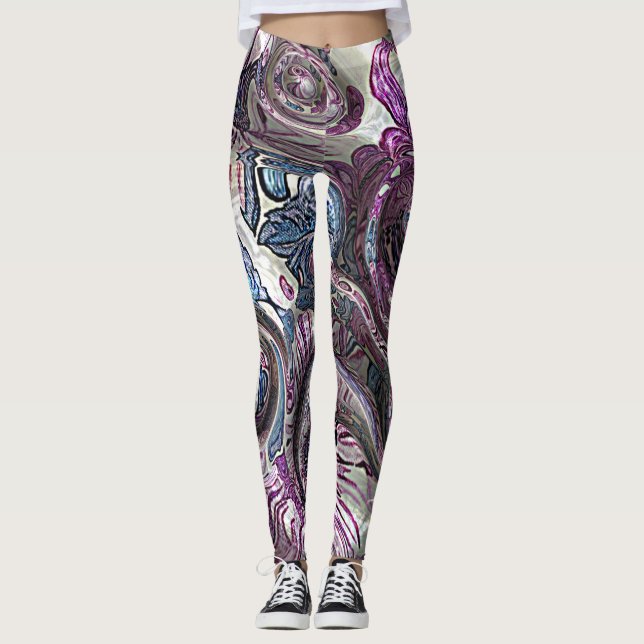 3d twist 01 leggings (Front)