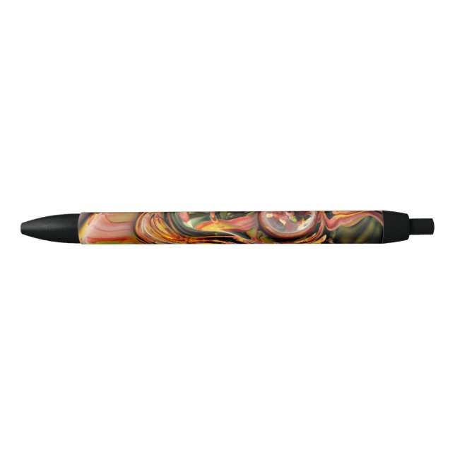 3d twist 02 black ink pen (Front)