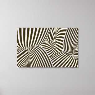 3D Twists Canvas Print