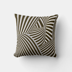 3D Twists Decorative Photo Pillow