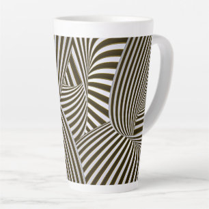 3D Twists Latte Mug