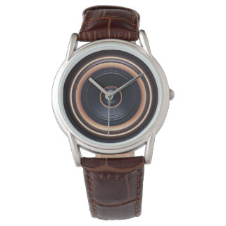 3D Varnished Subwoofer Face Watch