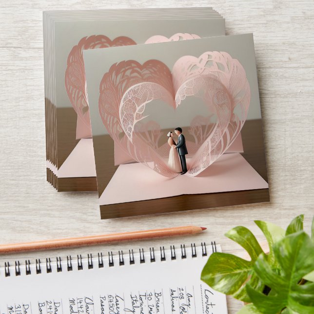 3d wedding congratulations energy envelope (Stacked)