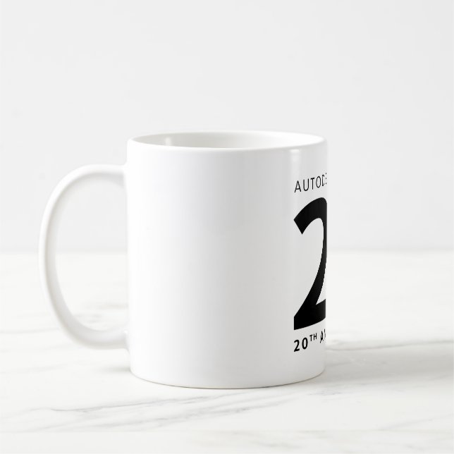 3ds Max 20th Anniversary Mug (Left)