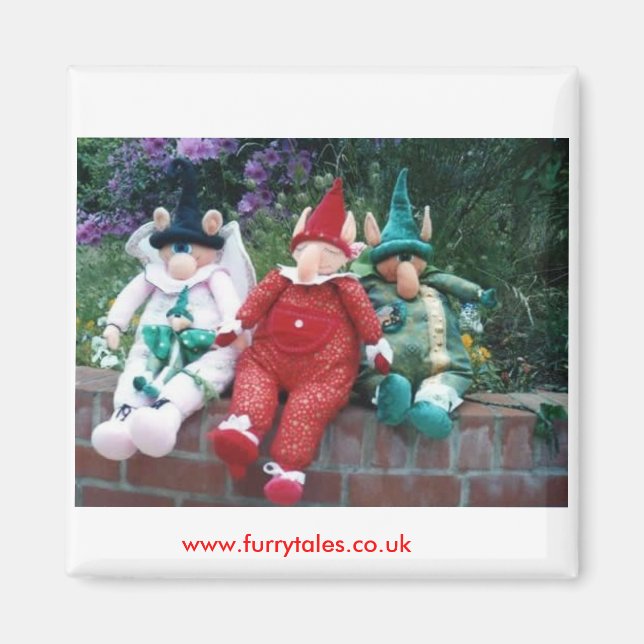 3EF, www.furrytales.co.uk Magnet (Front)
