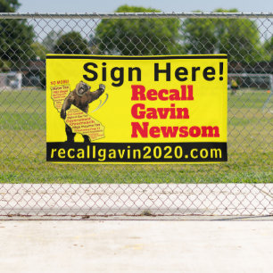 3ft x 5ft Sign Here!