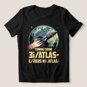 3I/Atlas C/2025 N1 Alien Comet Arrival 2025 Coming Tri-Blend Shirt