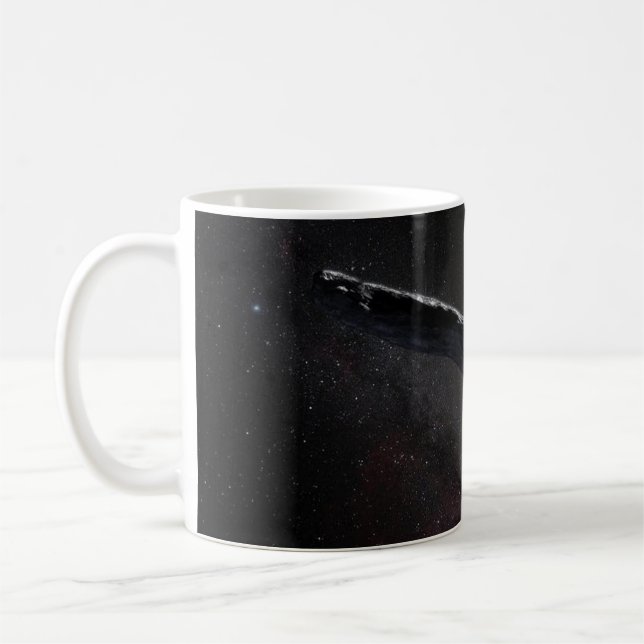  3i Atlas Spaceship Cosmic Sci-Fi Mysterious  Coffee Mug (Left)