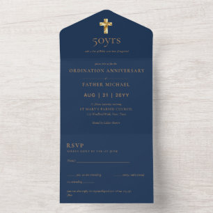 3in1 Ordination Anniversary INVITE and RSVP Priest