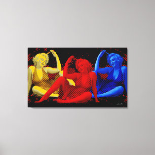 3Marilyn Canvas Print