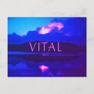 3New VITAL Heat Lightning Postcard