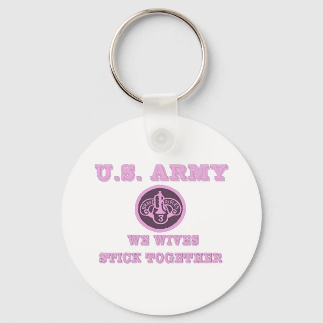 3rd ACR Wives pink Key Ring (Front)
