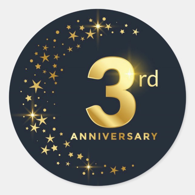 3rd Anniversary Envelope Seal  (Front)