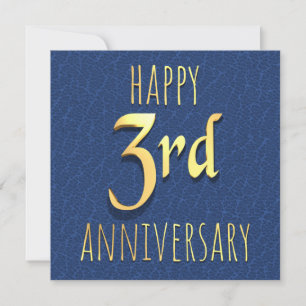 3rd Anniversary Holiday Postcard
