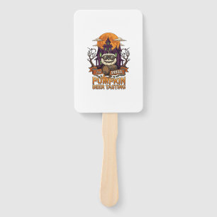 3rd Annual Pumpkin Beer Tasting Halloween Haunted  Hand Fan