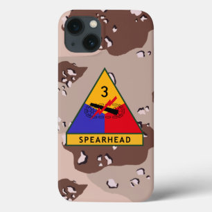 3rd Armored Division "Spearhead" Desert Camo iPhone 13 Case