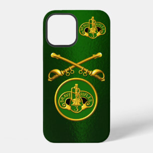 3rd Armoured Cavalry Crossed Sabres Customised iPhone 12 Case