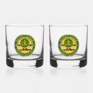 3rd Armoured Cavalry Regiment ACR Desert Storm Whiskey Glass