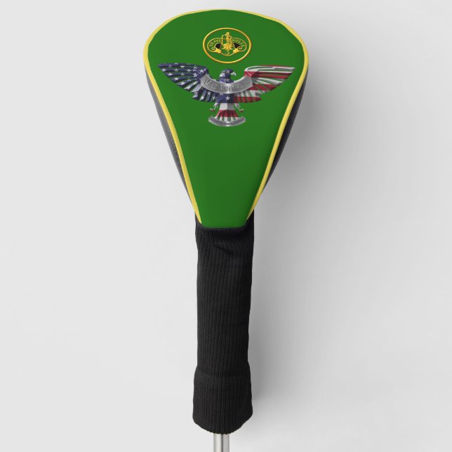 3rd Armoured Cavalry Regiment “Brave Rifles” Golf Head Cover (Front)