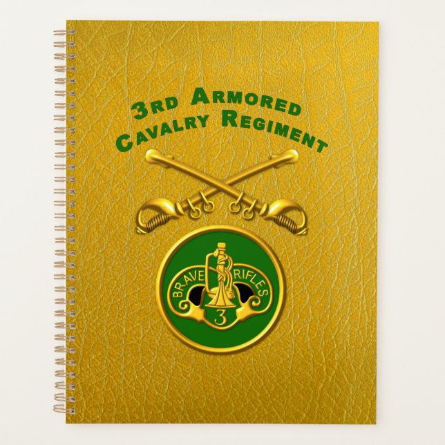 3rd Armoured Cavalry Regiment  Planner (Front)
