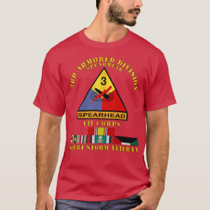 3rd Armoured Div VII Corps Desert Storm Veteran T-Shirt