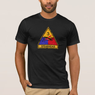 3rd Armoured Division - US Military "Grunge" T-Shirt