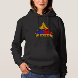 3rd Armoured Division - US Military "Grunge" Women Hoodie