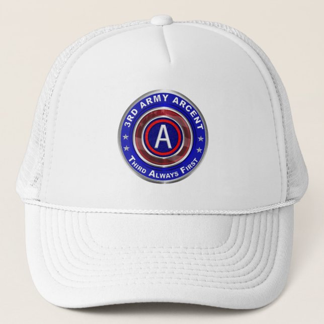 3rd Army ARCENT  Trucker Hat (Front)