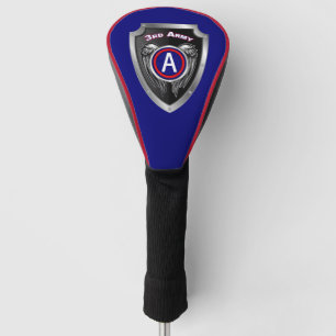 3rd Army Shield Golf Head Cover