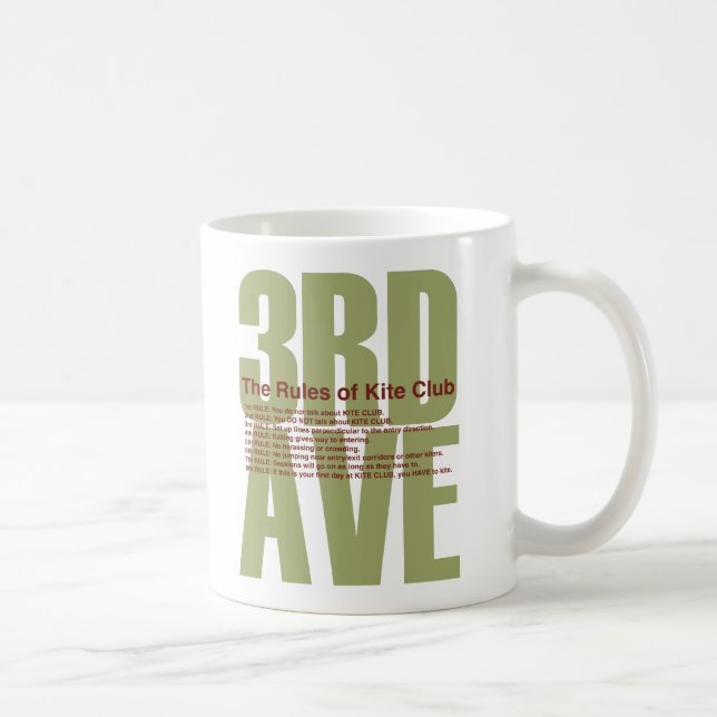 3rd Ave Kite Club Mug (Right)
