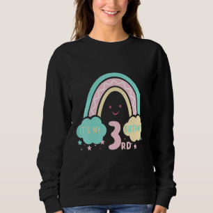 3rd Birthday 3 Years Old Birthday Kids Watch out W Sweatshirt