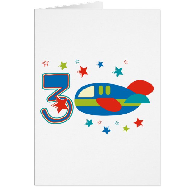 3rd Birthday Aeroplane (Front)