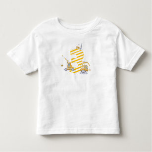 3rd birthday Construction site crane 3 years old Toddler T-Shirt