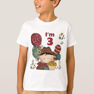 3rd Birthday Cowboy T-shirts and Gifts