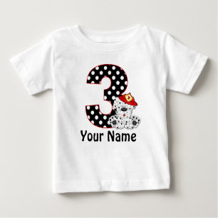 3rd Birthday Dalmatian Personalised T Shirt