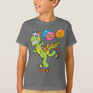 3rd Birthday Dinosaur T-Shirt