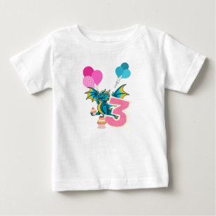 3rd Birthday Dragon T-Shirt