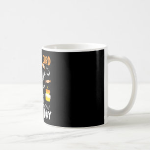 3rd birthday kids funny skeleton 3rd boo day coffee mug
