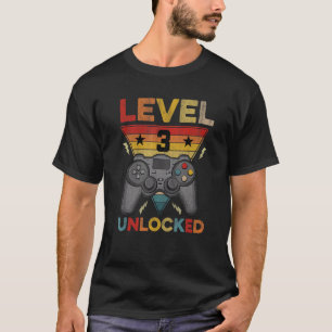 3rd Birthday Level 3 Unlockd Video Games Gaming 1 T-Shirt