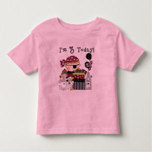 3rd Birthday Pirate Tshirts and Gifts