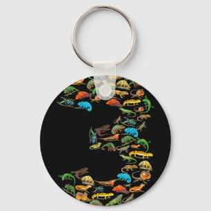 3rd birthday reptiles lizards 3 year old birthday key ring