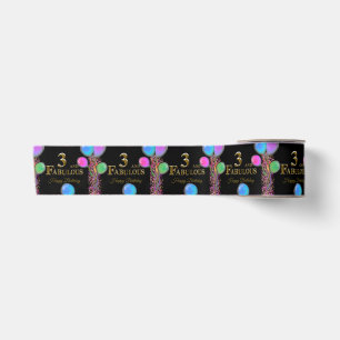 3rd Birthday Satin Ribbon
