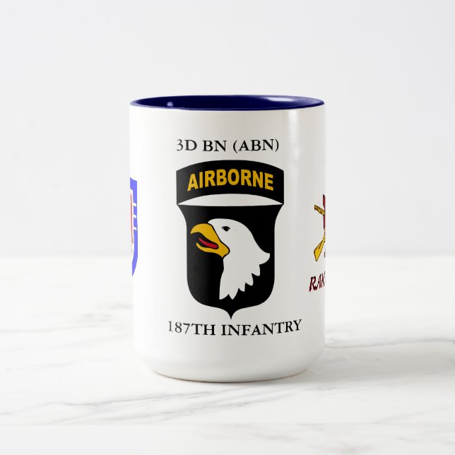 3rd Bn (Abn) 187th Infantry Mug (Center)