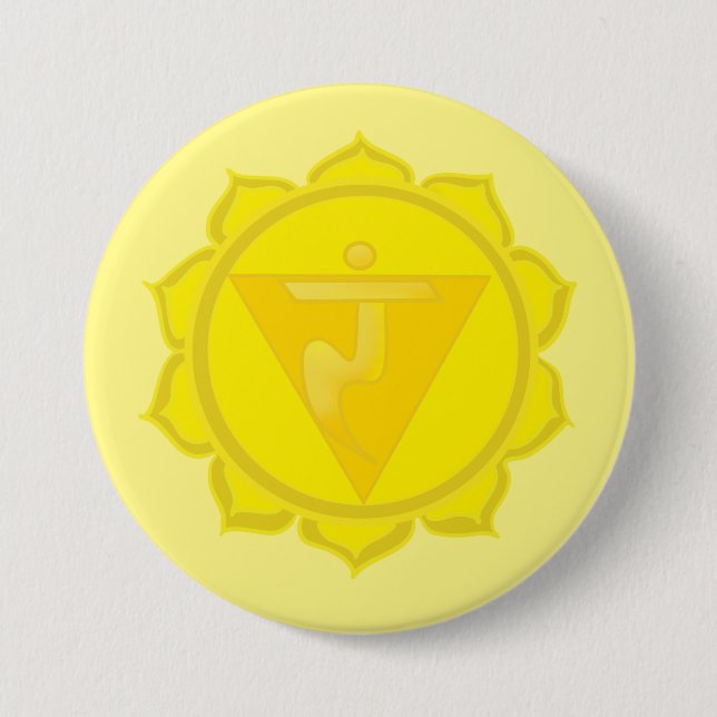 3rd Chakra Manipura Badge (Front)