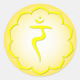 3rd Chakra - Manipura Classic Round Sticker