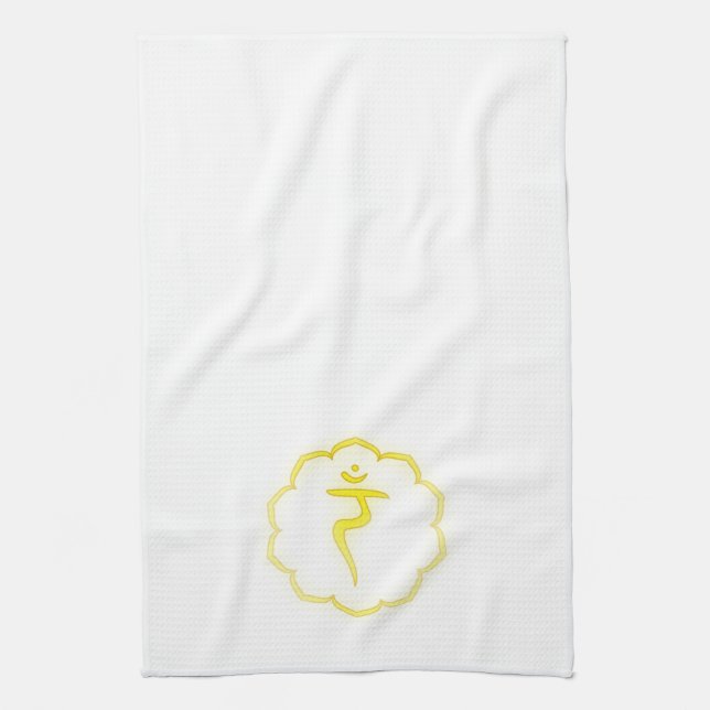 3rd Chakra Tea Towel (Vertical)