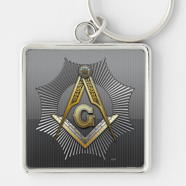 3rd Degree: Master Mason Key Ring (Front)