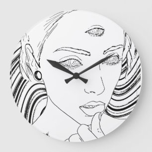 3rd Eye Wall Clock