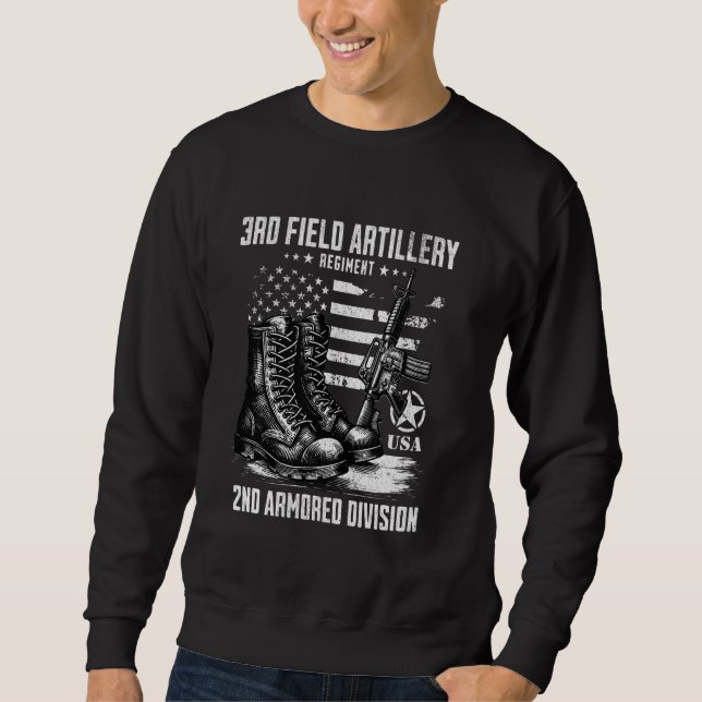 3rd Field Artillery Regiment 2nd Armoured Division Sweatshirt (Front)